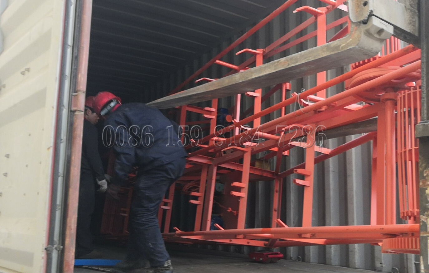 Shipping fertilizer machines to Malaysia
