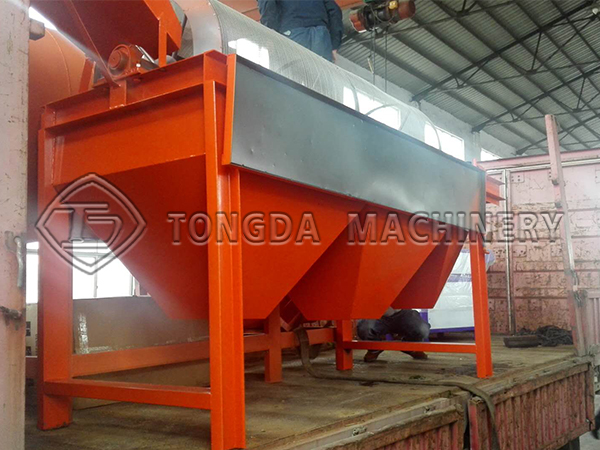 Delivering Disc Granulator and Rotary Screening Machine to Nigeria