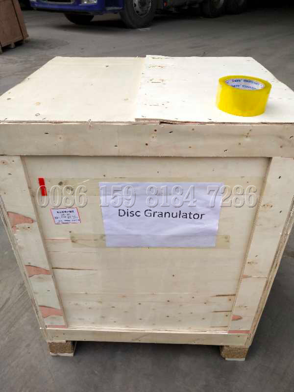 Shipping Disc Fertilizer Granulator to Korea
