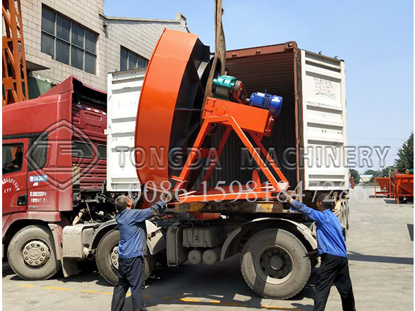 Shipping Disc Fertilizer Granulator to Korea 3