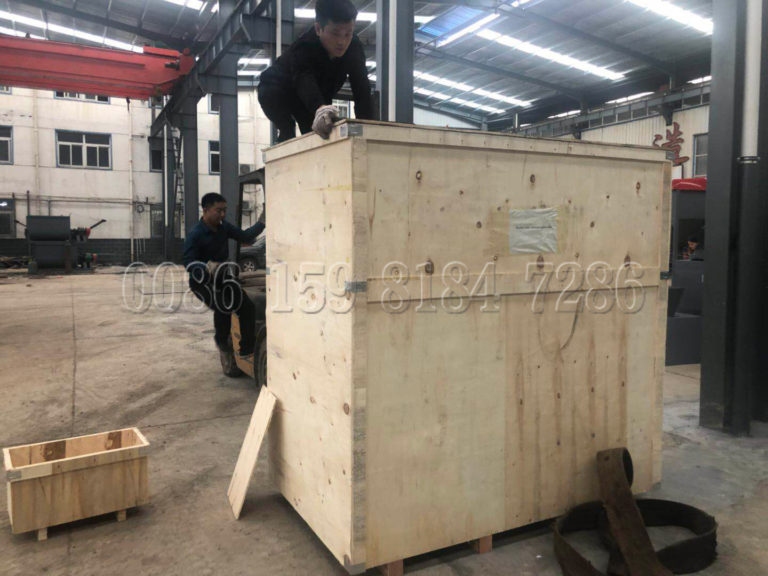 Deliver Double Roller Extrusion Granulator to Canada