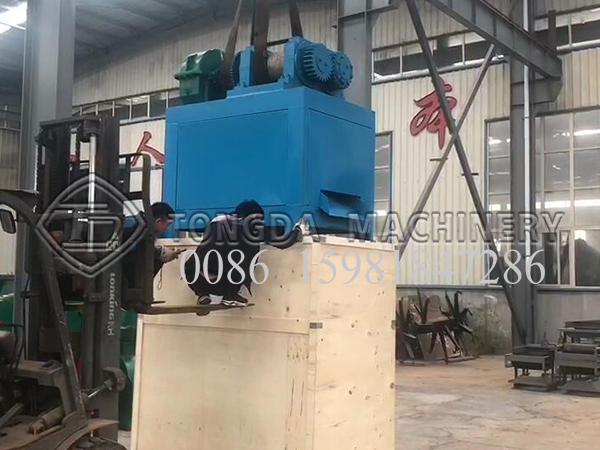 Deliver Double Roller Extrusion Granulator to Canada