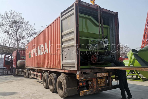 Deliver Cow Dung Powdery Organic Fertilizer Line to Saudi Arabia